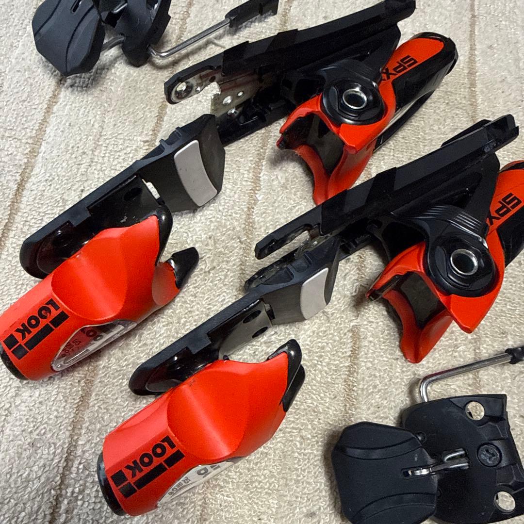 LOOK SPX 15 スキー ビンディング 赤