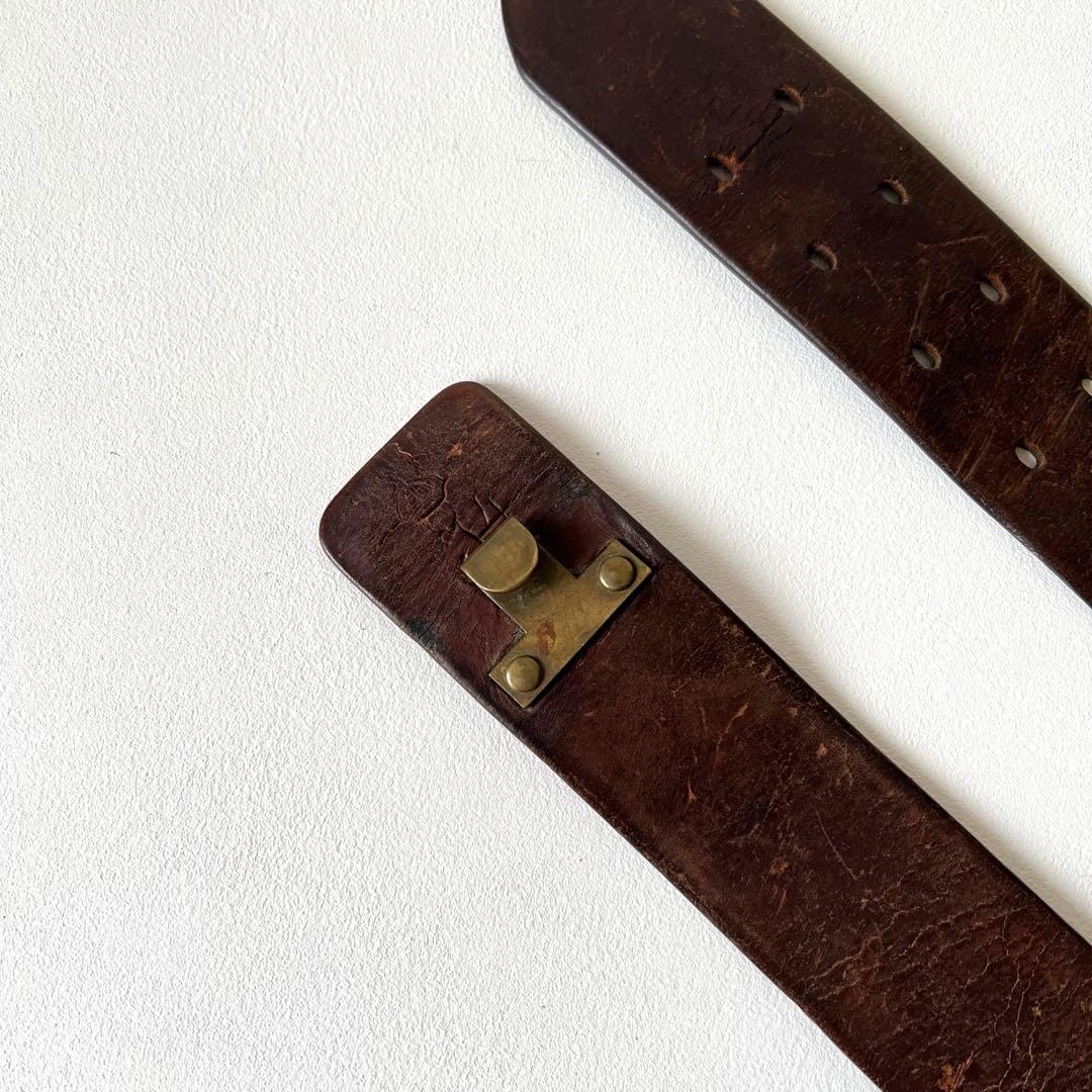 【Sale】1910s20s WW1 スウェーデン軍 初期型 ベルト レザー