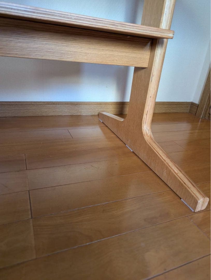 【送料込】無印良品 MUJI ダイニング リビングテーブル 木製家具机デスク