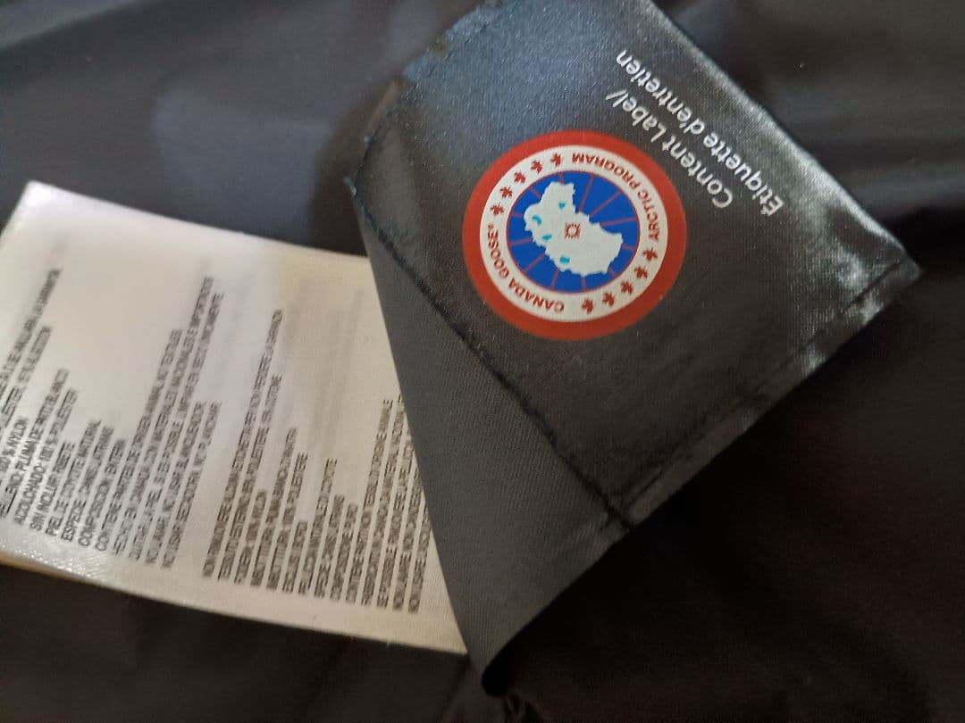 カナダグース　マッケンジー　黒　XXS