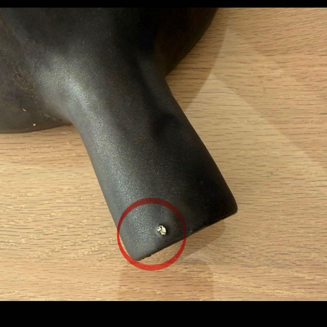 正島克哉　片手土鍋　黒　大