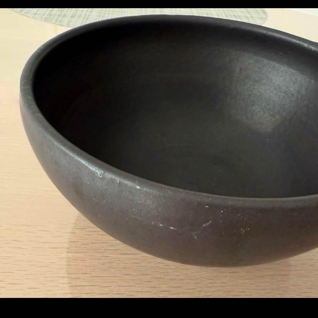 正島克哉　片手土鍋　黒　大