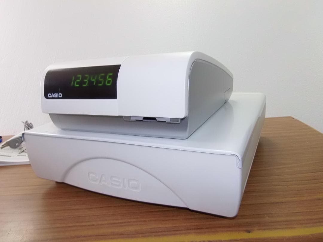 すぐ使える設定無料美品29ケーブル付設定無料カシオTE-400レジスター