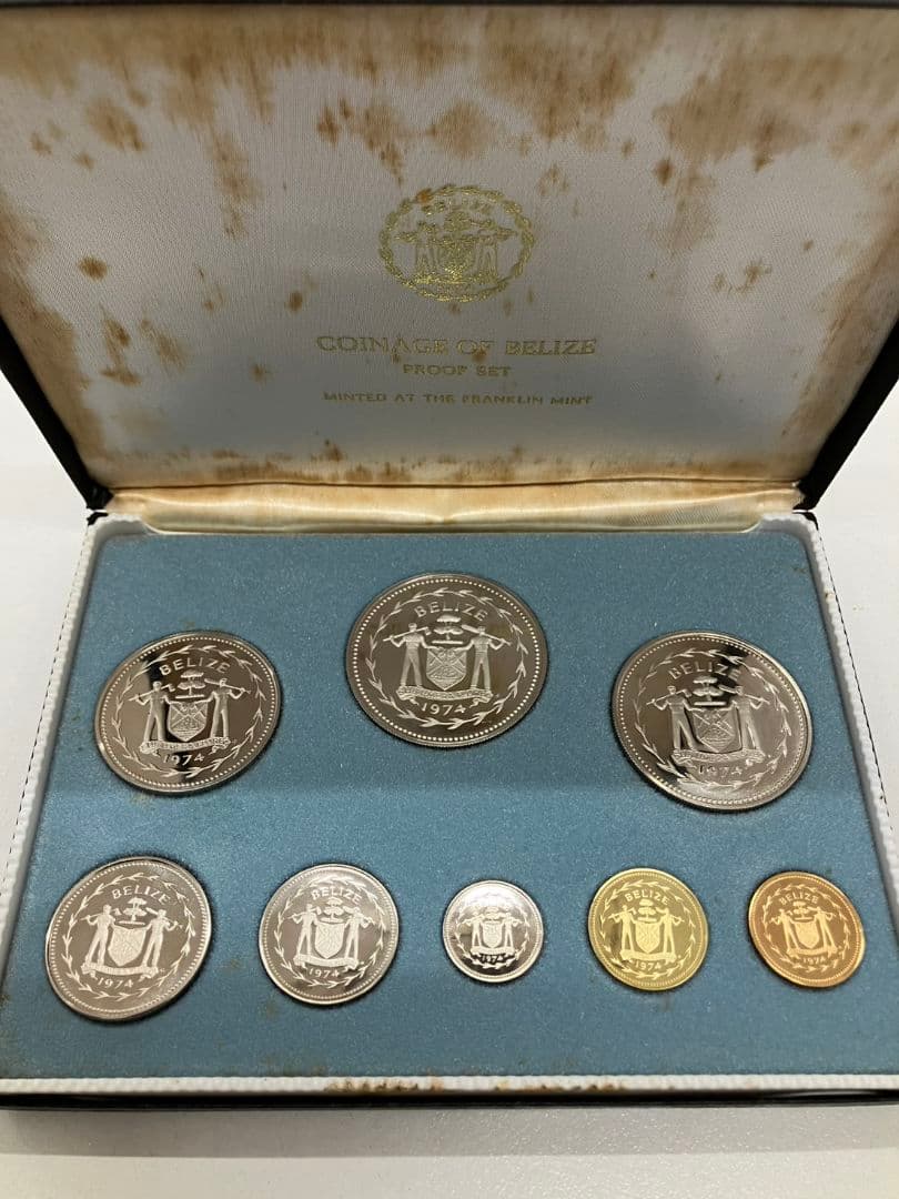 【ベリーズ　1974年　プルーフセット】
