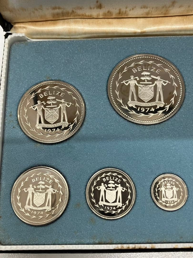 【ベリーズ　1974年　プルーフセット】