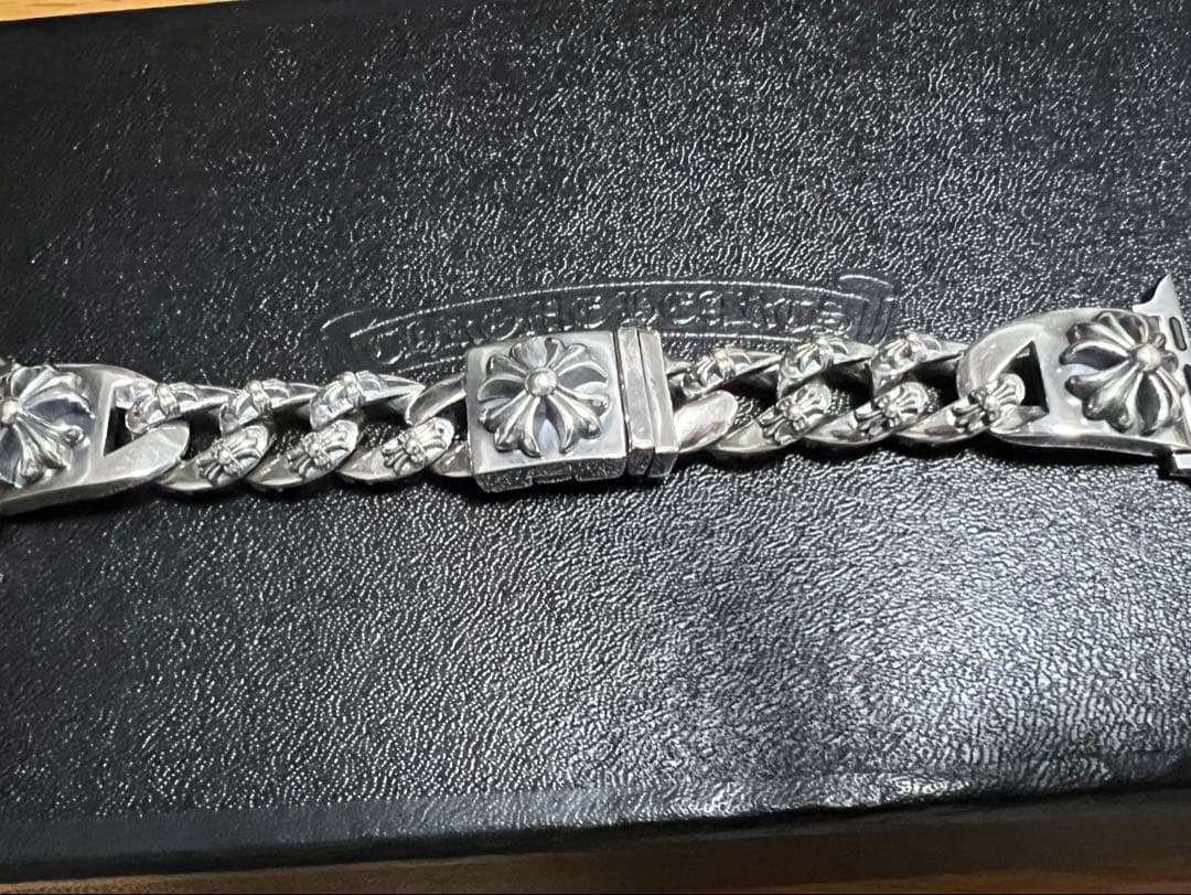 Apple Watch シルバー925 ウォッチブレス　45mm対応