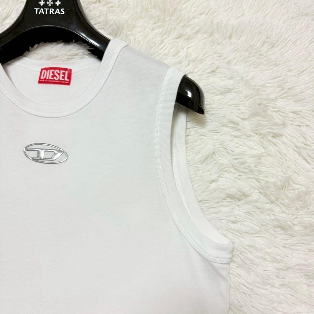 ✨極美品✨ディーゼル タンクトップ T-Lifty-D オーガニックコットン 白