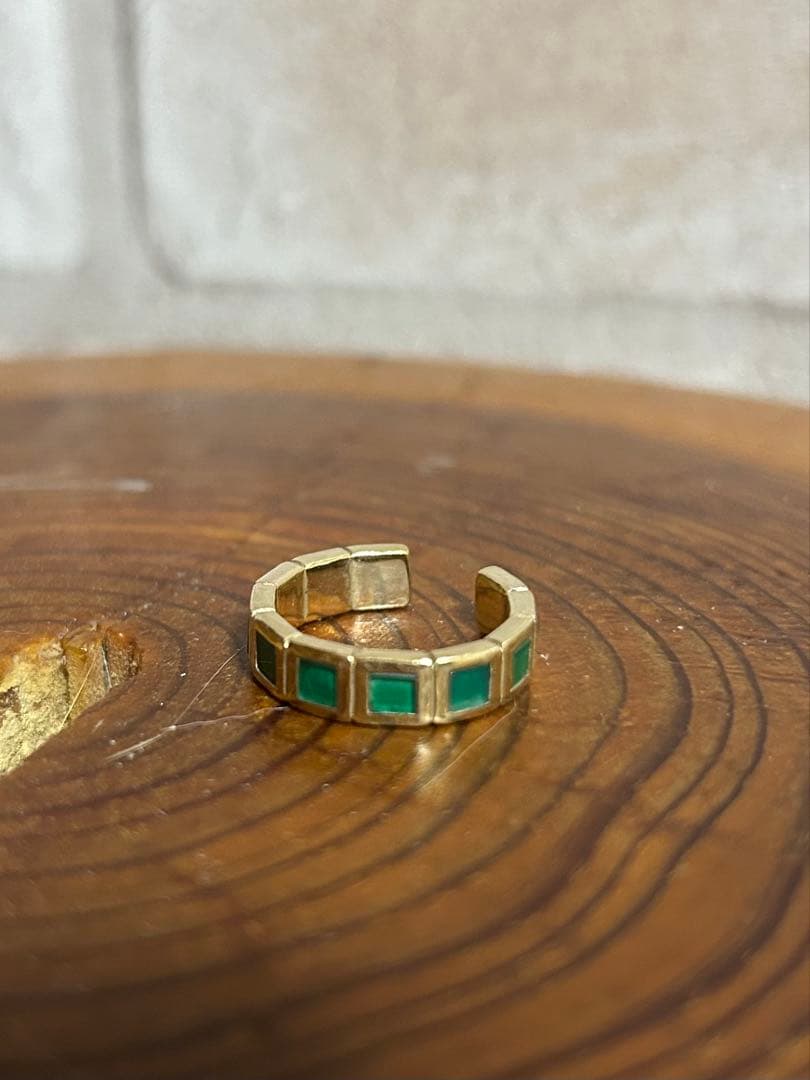 sea　R.ALAGAN ララガン SMALL TILE RING