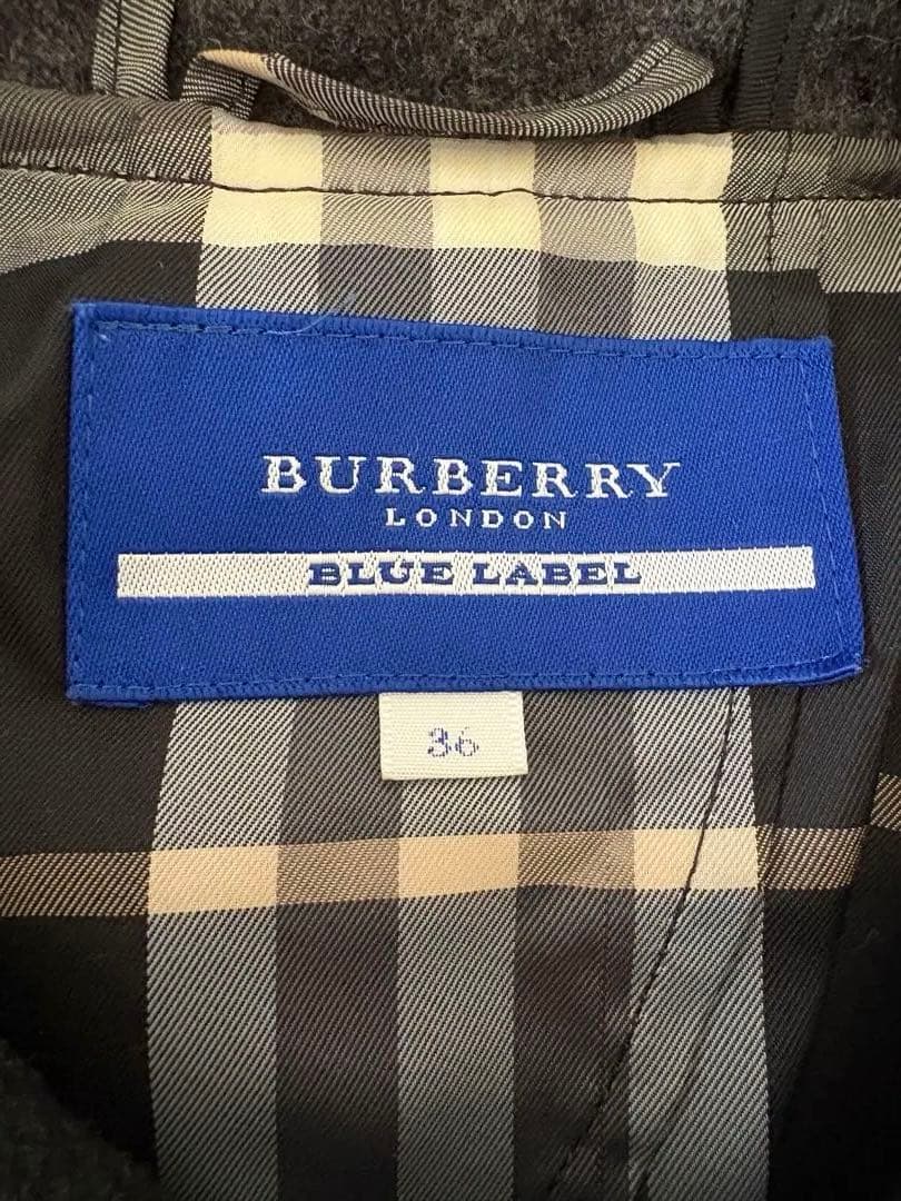 バーバリー　ダッフルコート　36