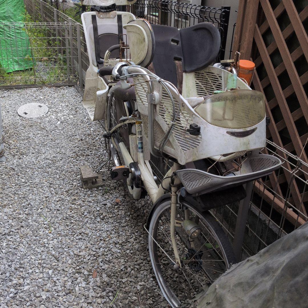 BRIDGESTONE 電動アシスト自転車 チャイルドシート付き 引取限定