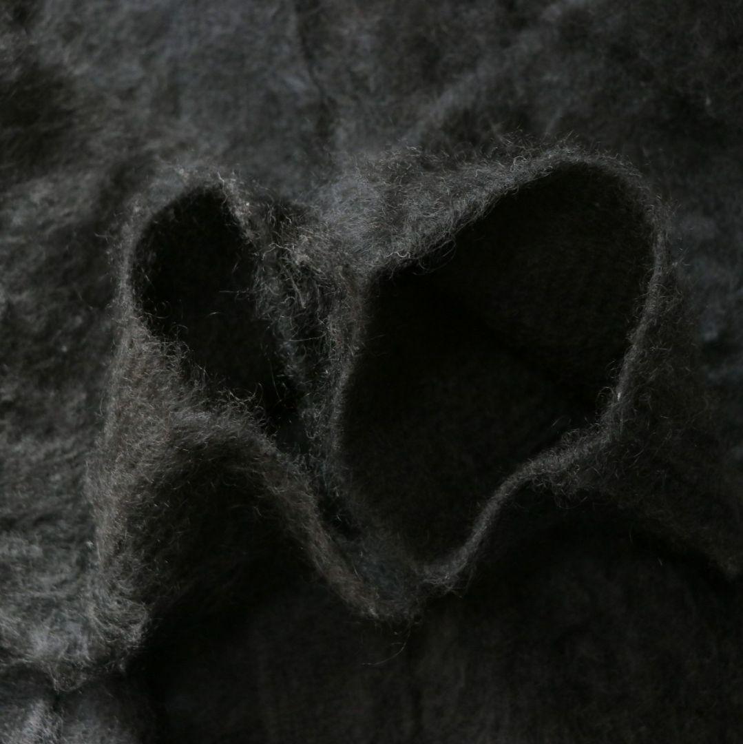 MAATEE&SONS 22AW カシミヤシャギーカーディガン サイズ3