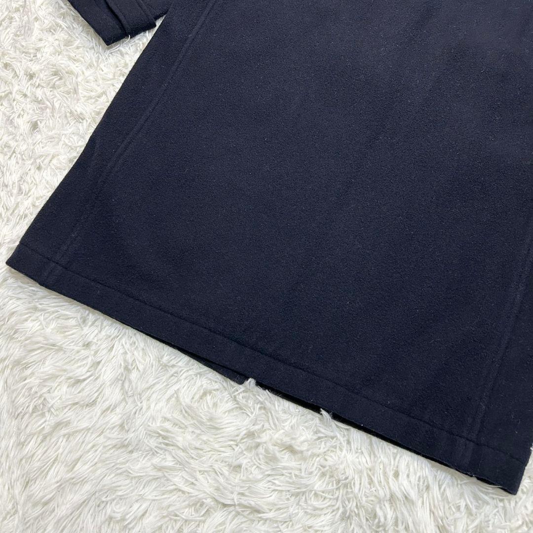 【美品】ラルフローレン ダッフルコート ロング ウール ネイビー 160