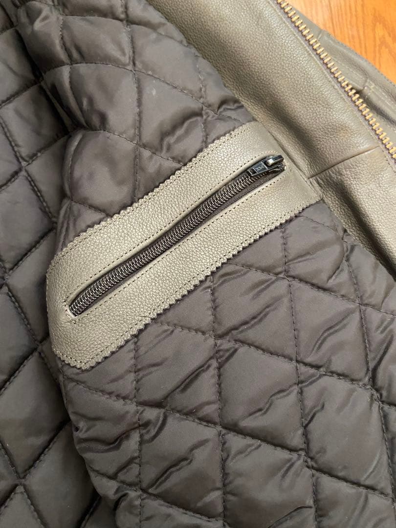 希少 Morgan Productions MA-1 本革 フライトジャケット