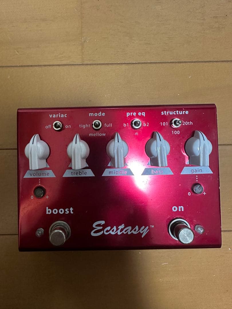 Bogner Ecstasy red エフェクター