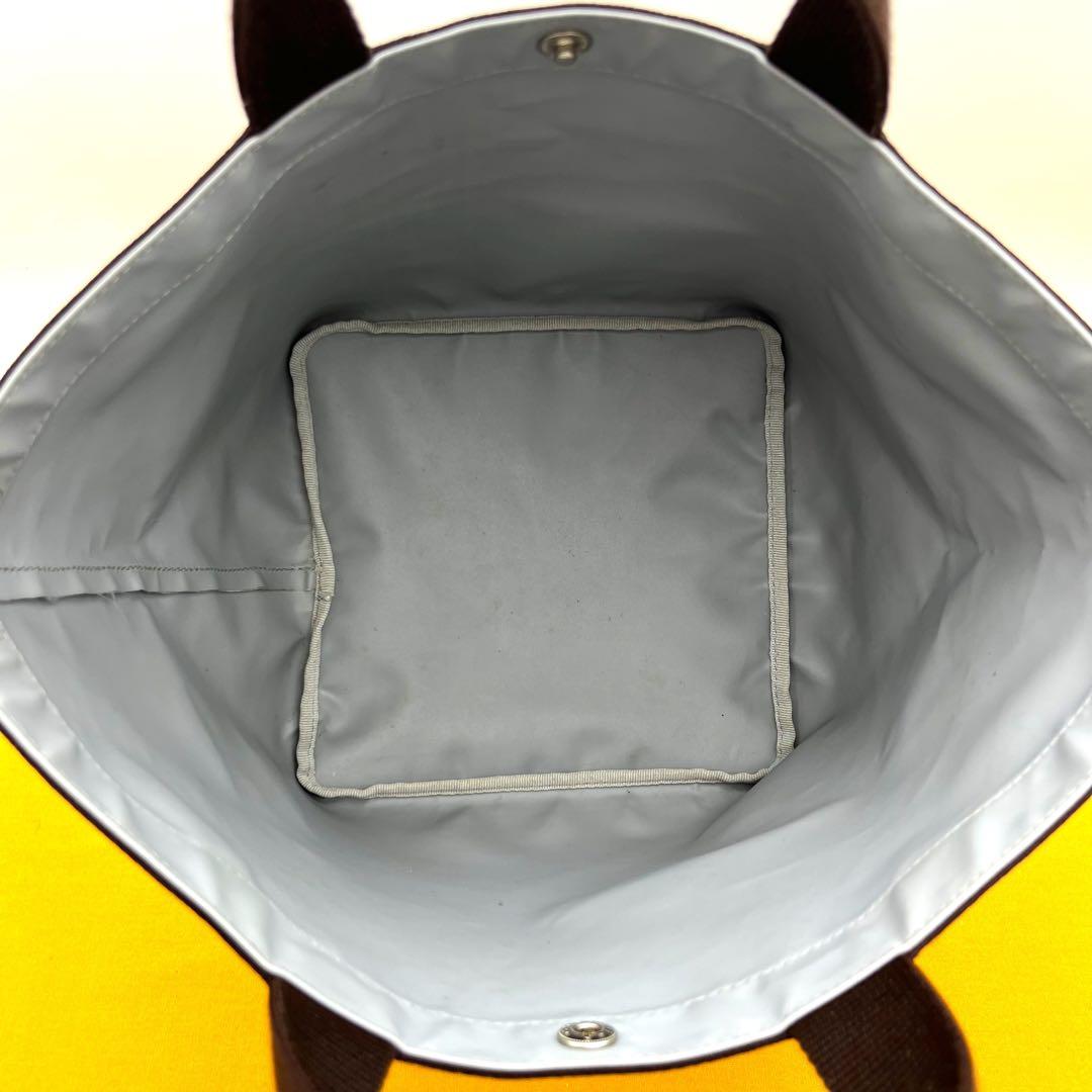 Shinエルベシャプリエ トートバッグ マスティック×モカ　M 707C