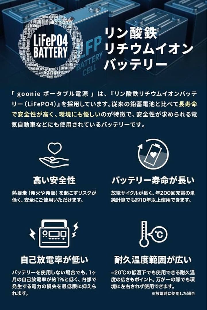 ポータブル電源 300 (297Wh) Pバッテリー 300W
