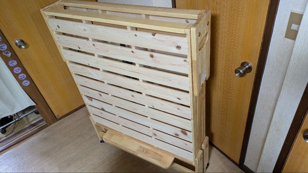 中居木工　すのこベッド　シングル　ヒノキ　国産