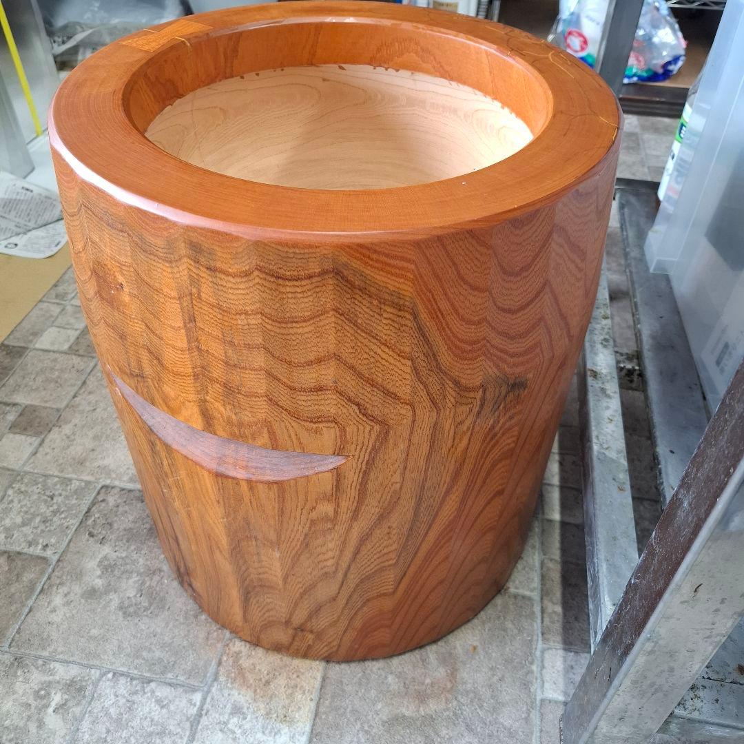 ケヤキ　うす　餅つき　けや木の臼　2升