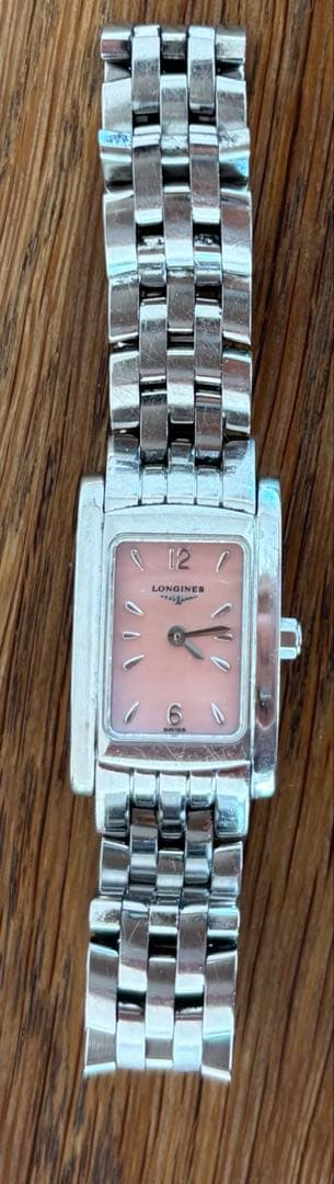 【ジャンク品】ロンジン 腕時計 ピンク Longins