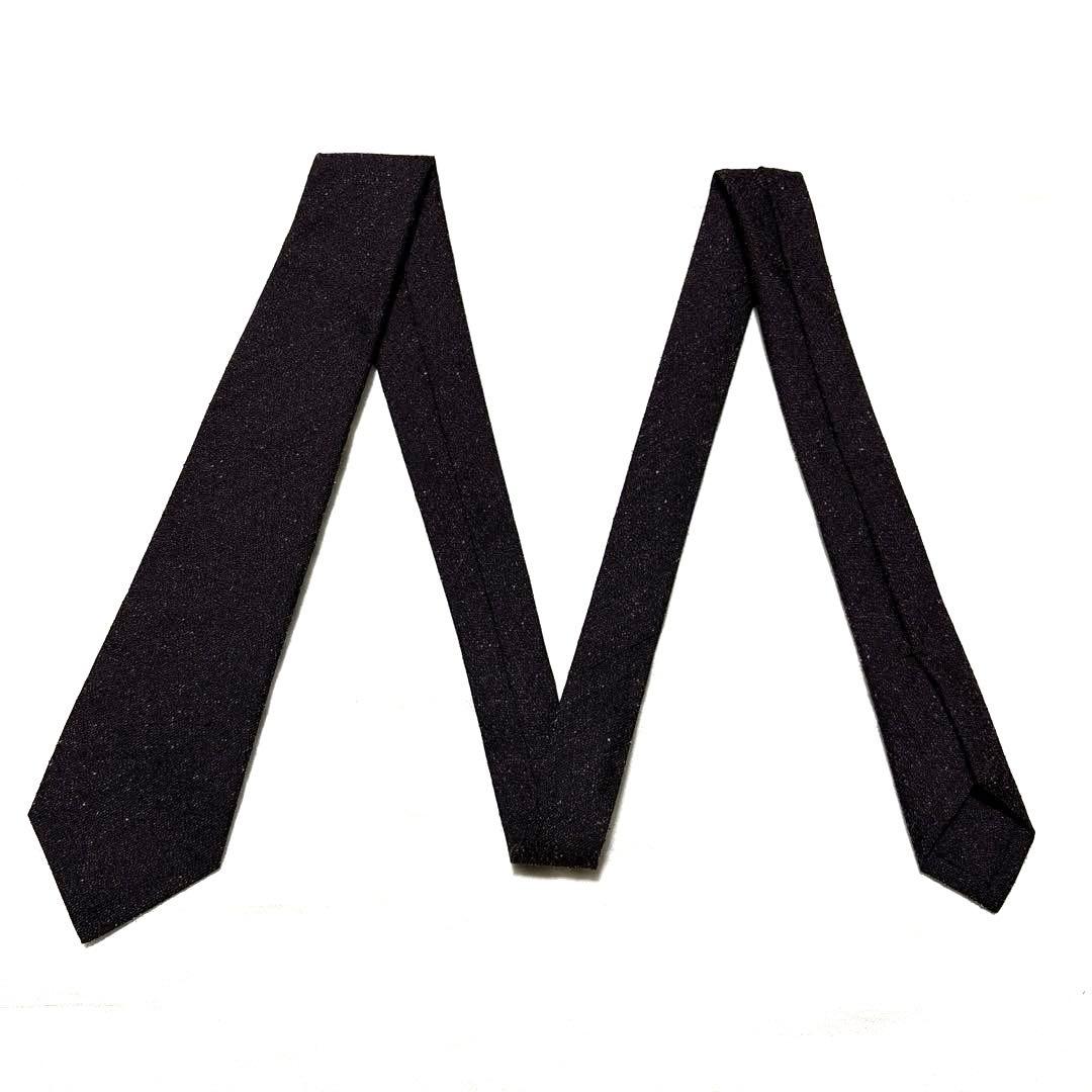 極美品　Kiton キートン　ネクタイ　ダークボルドー　セッテピエゲ