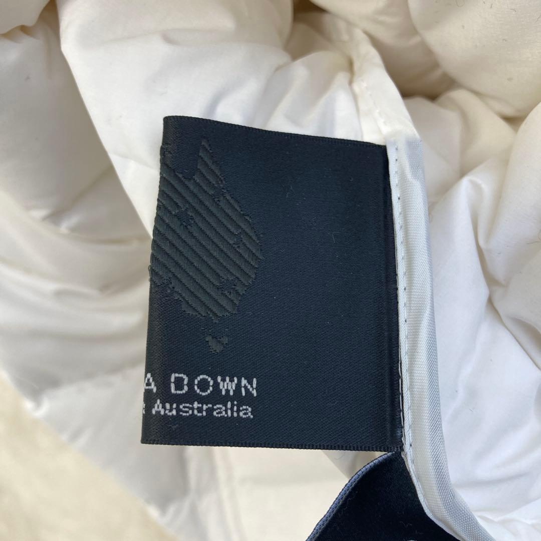 極美品！1PIU1UGUALE3 GOLF ダウンスニードジャック　ホワイト　L