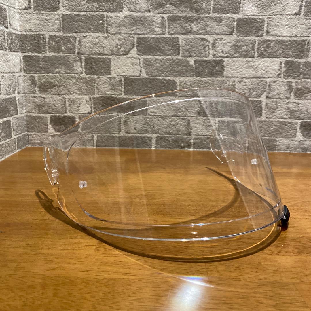 SHOEIGlamsterマットブラックMサイズ ミラーシールドピンロック付き