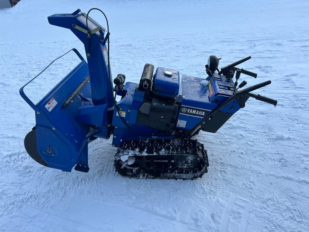 Yamaha 除雪機 キャタピラ式 青