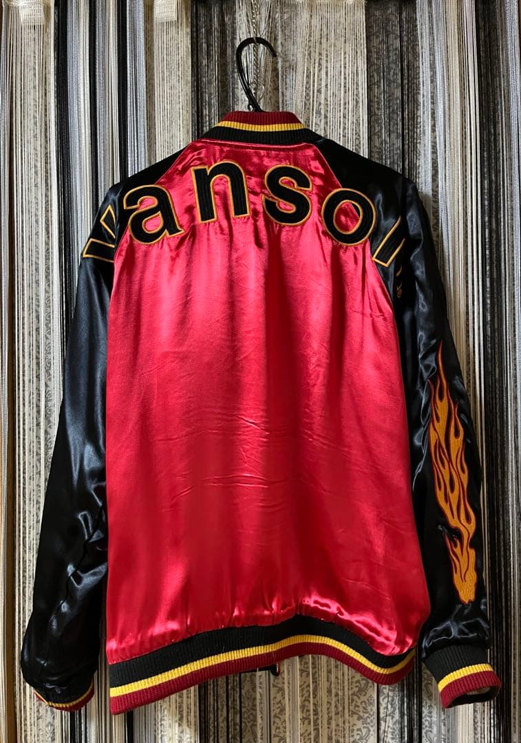 T*r様 バンソン リバーシブル スカジャン フライングスカル 星条旗