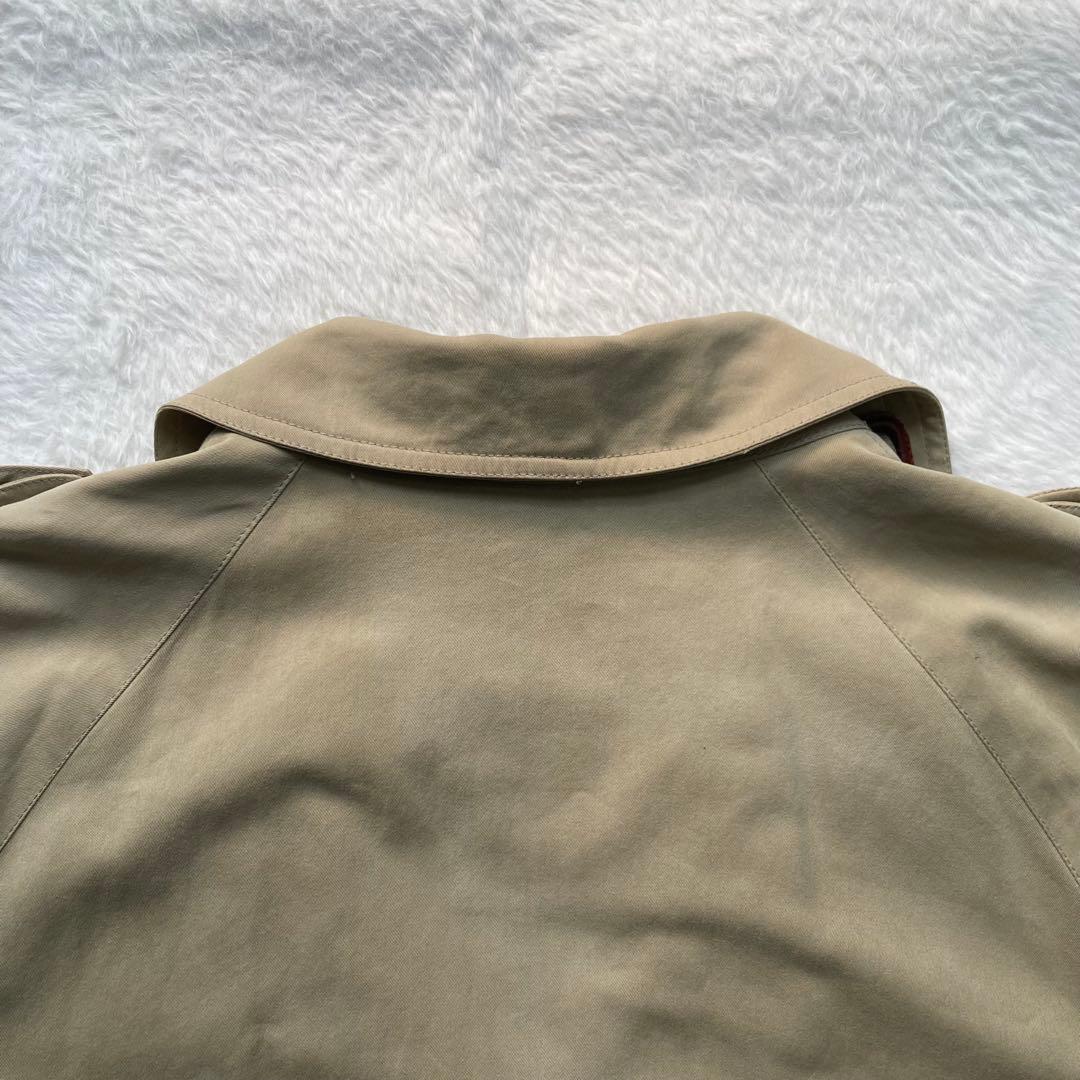 クリスチャンディオール　ダブルトレンチコート　XL　ヴィンテージ　比翼　ロング