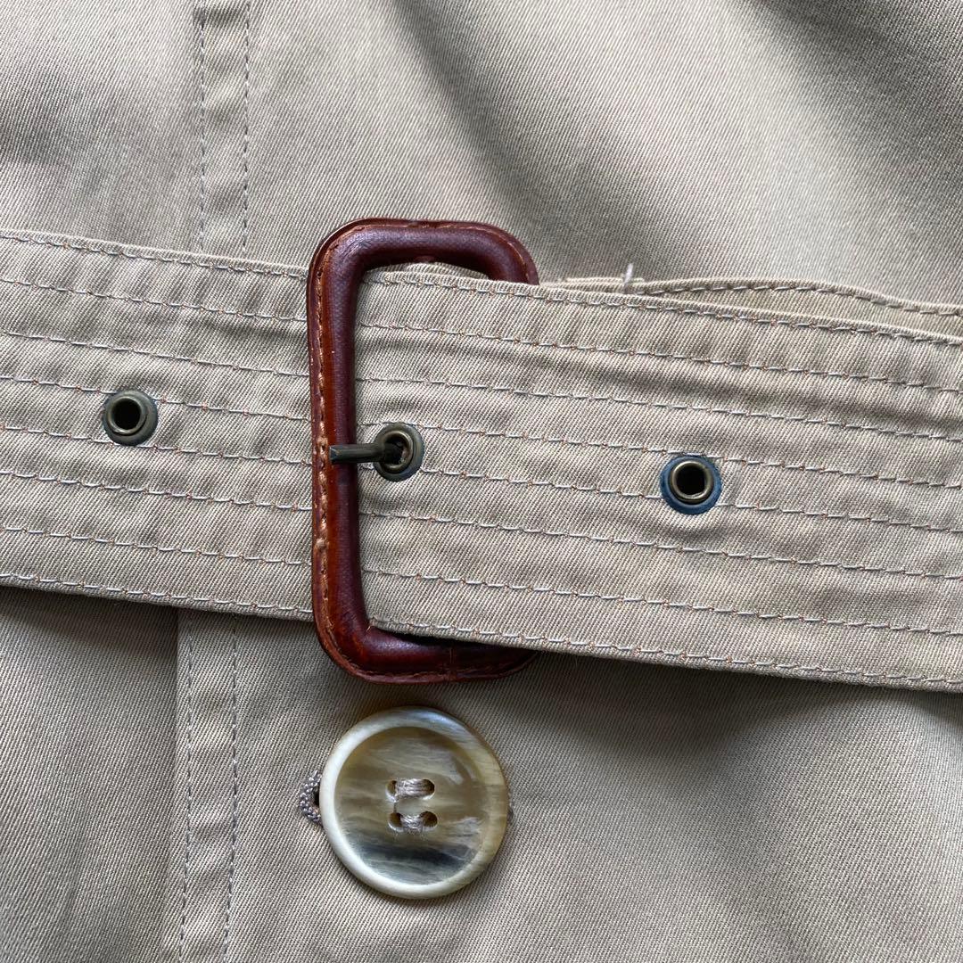 クリスチャンディオール　ダブルトレンチコート　XL　ヴィンテージ　比翼　ロング