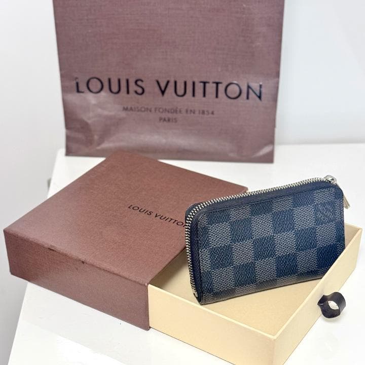 【美品】LOUIS VUITTONルイ・ヴィトン ダミエ ／、カードケース