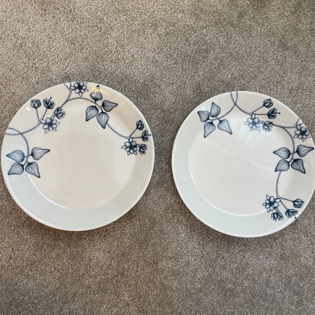 旧ロゴアラビアルノRUNO ウィンタースター 21cmプレート2枚セット