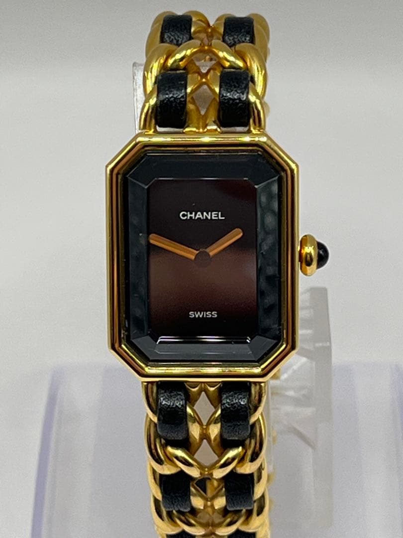 【cさん専用】CHANEL シャネル プルミエールM 腕時計 ゴールド/ブラック