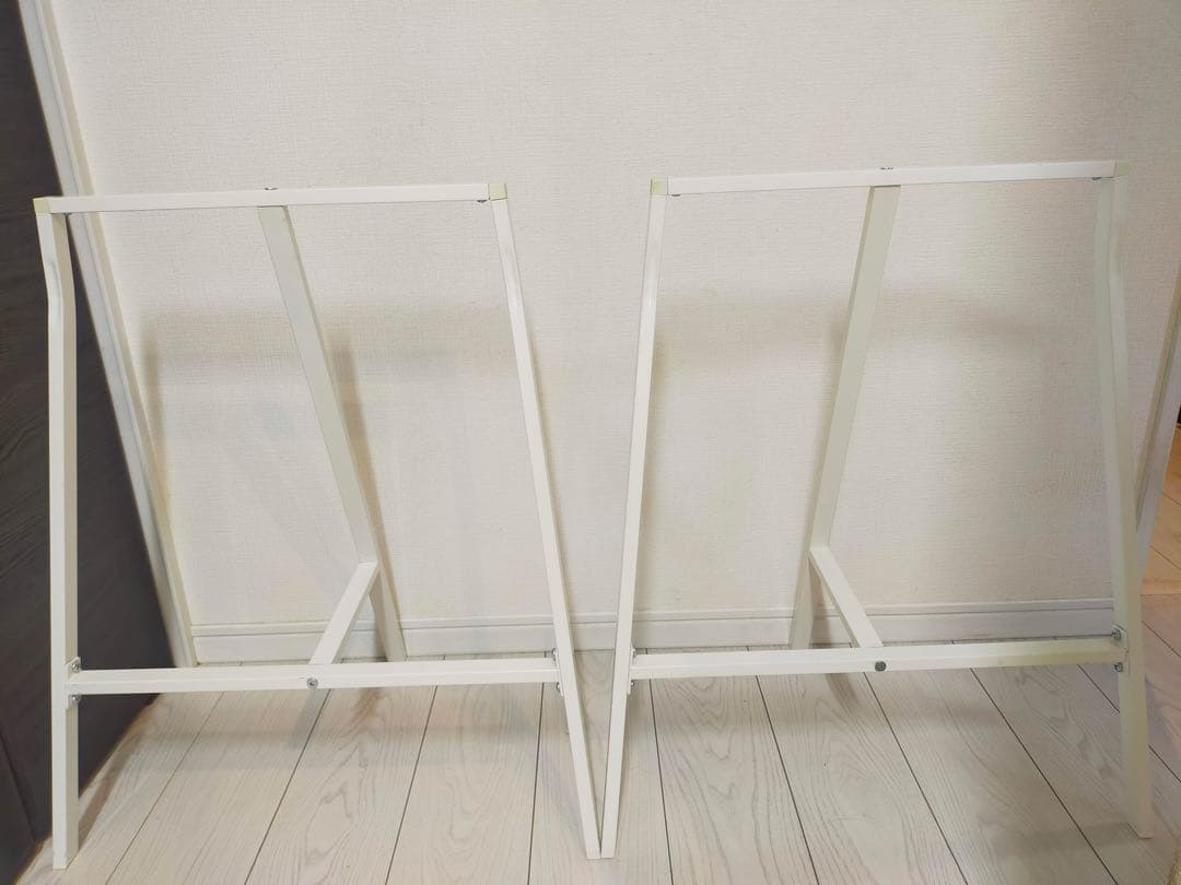 【美品】IKEA レールベリ 架台 テーブル脚 2個セット