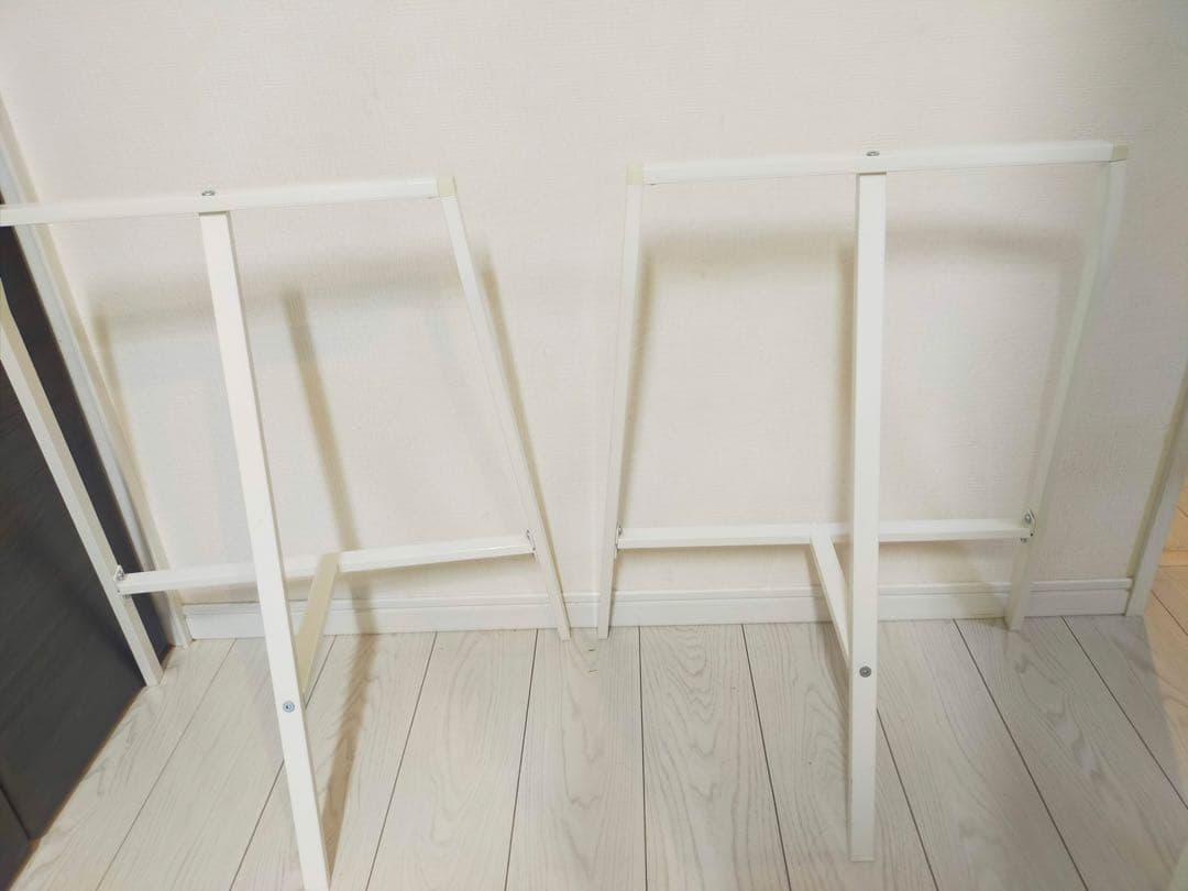 【美品】IKEA レールベリ 架台 テーブル脚 2個セット
