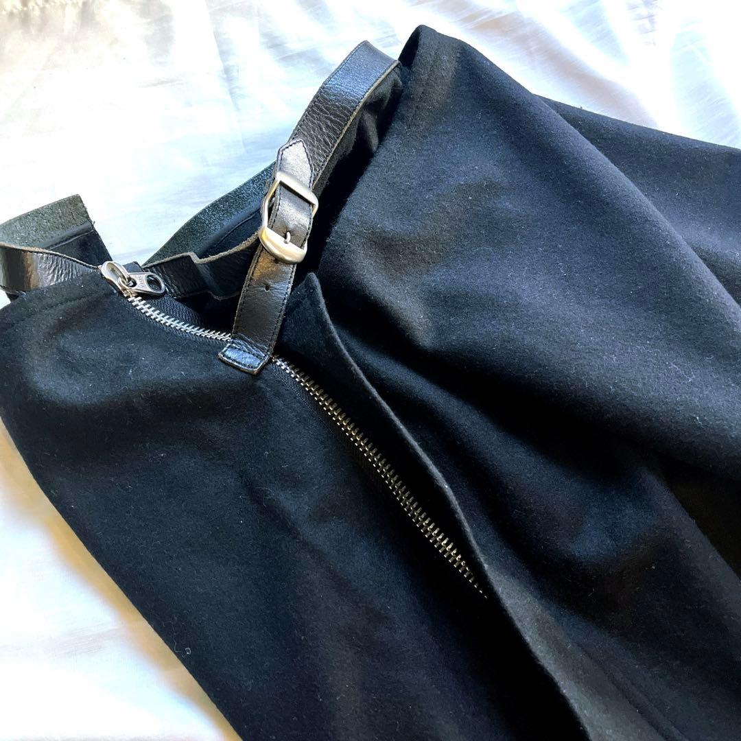 COMME des GARCONS⭐︎変形巻きスカート　ベルト付き　M