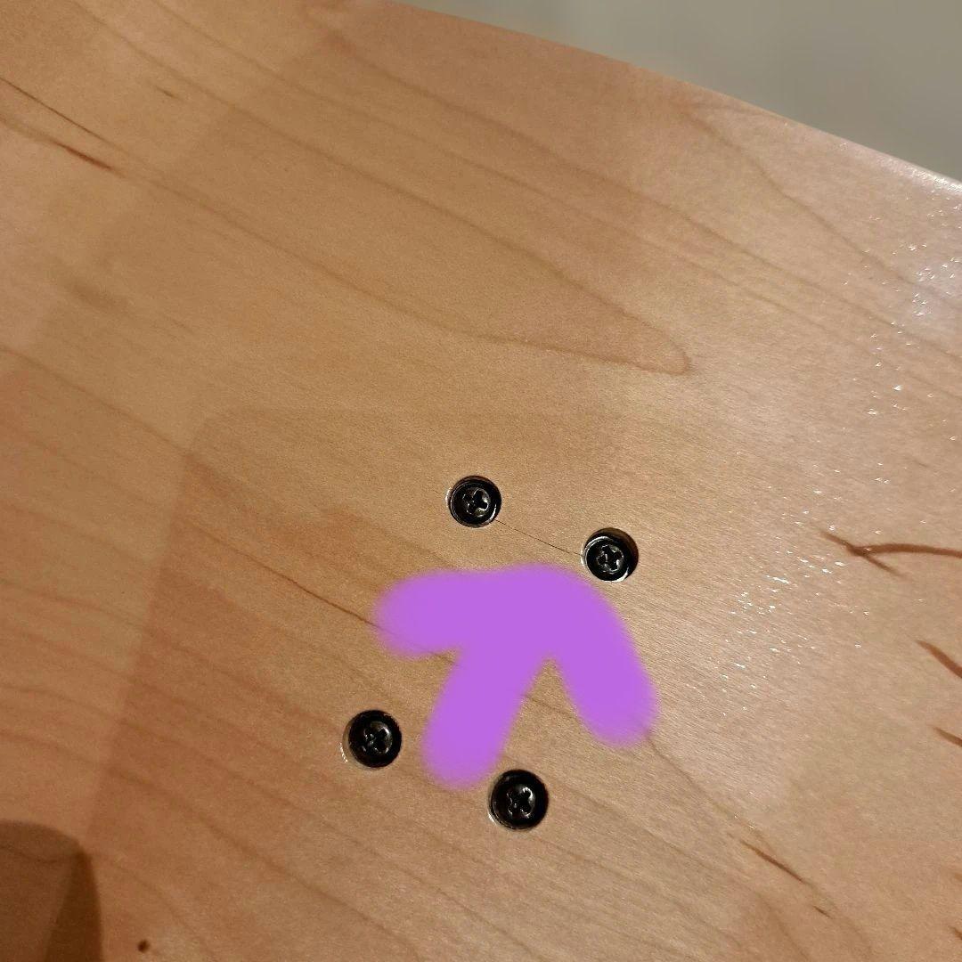 スケボーインテリア机