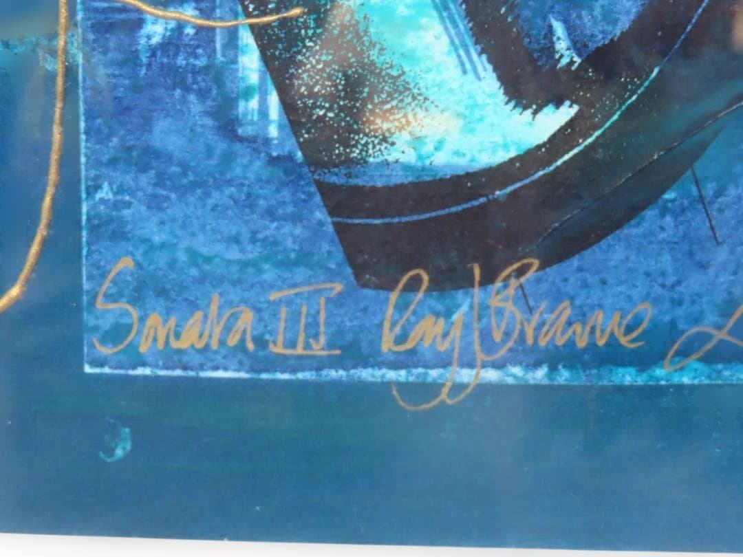 真作保障 アナベル・ヒューイット「ソナタⅢ」ミクストメディア