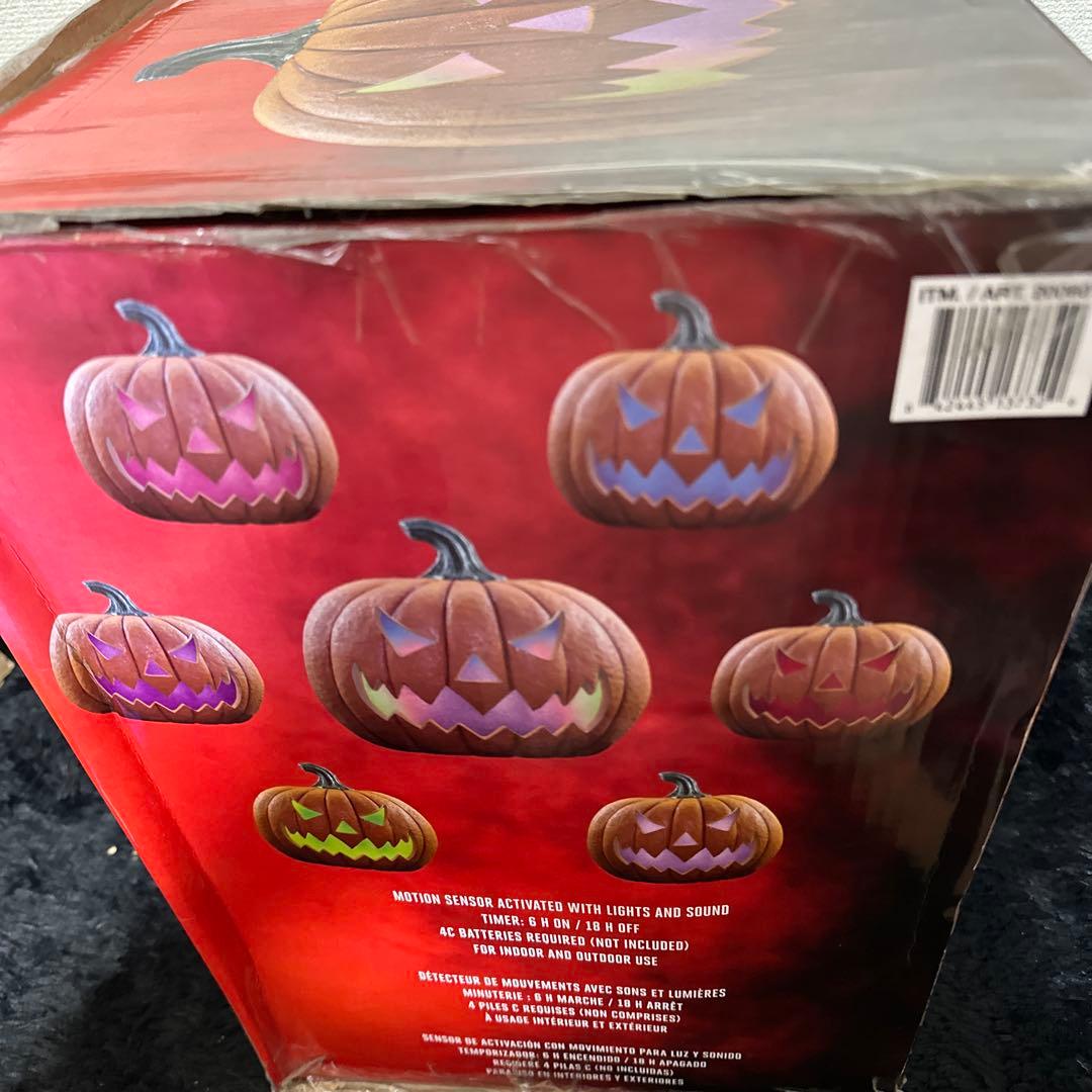 特大! ハロウィン パンプキン LEDライト 海外 本格的