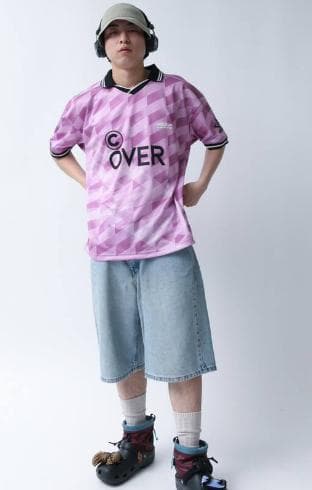 UMBRO × (C)OVER FOOT BALL SHIRT アンブロ コラボ