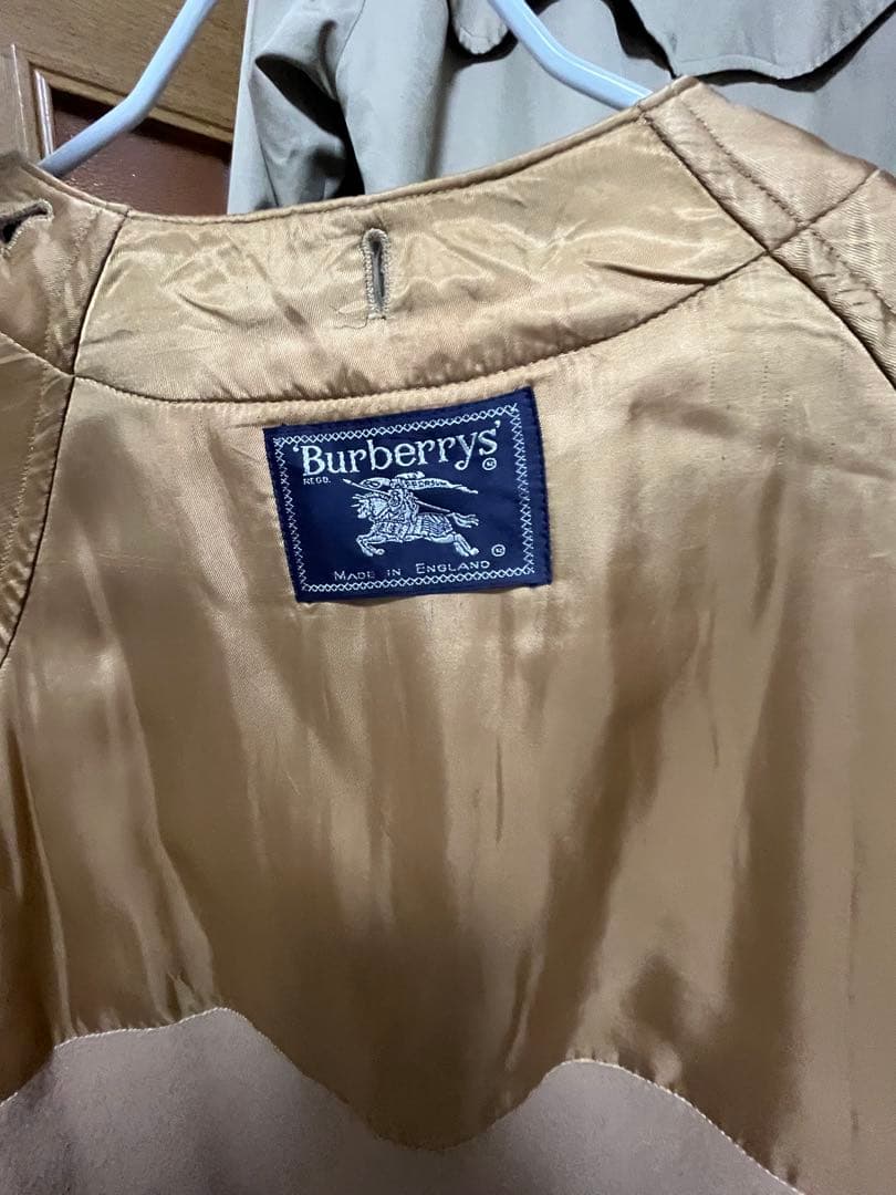 【特別価格】Burberrys一枚袖トレンチコート ライナー付きイングランド製