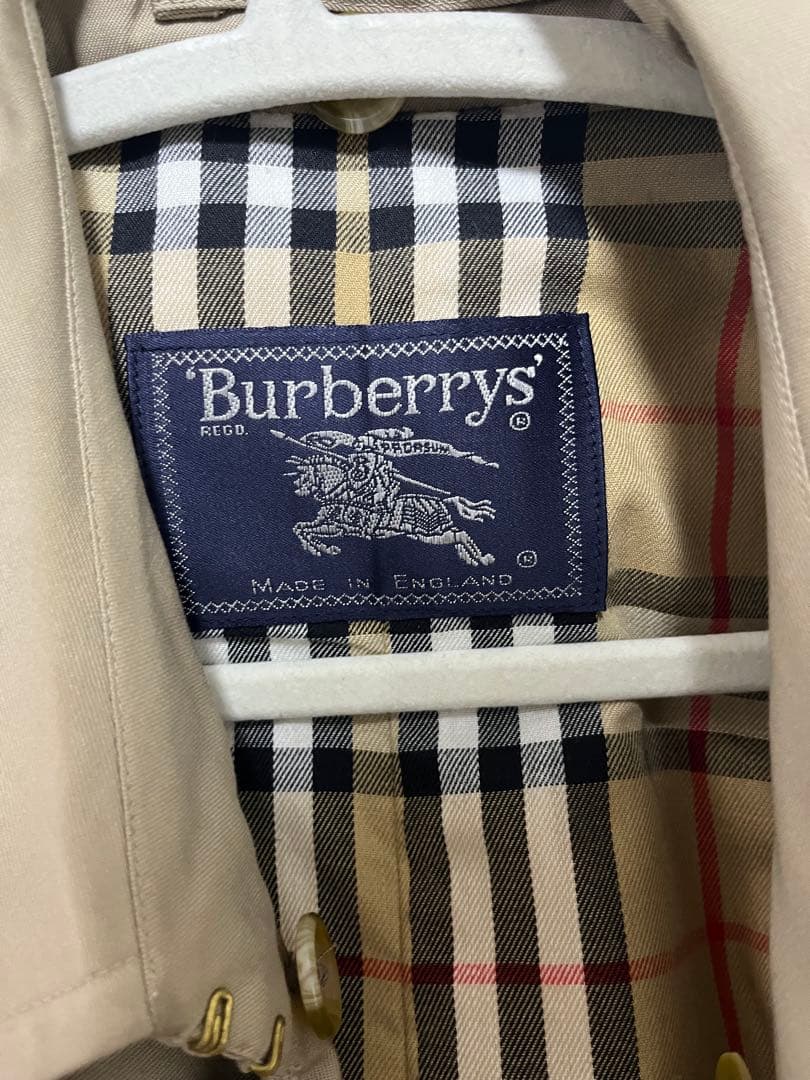 【特別価格】Burberrys一枚袖トレンチコート ライナー付きイングランド製