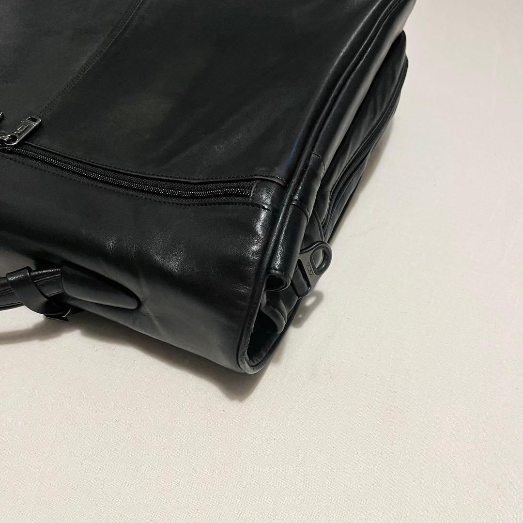 【美品★超レア★96193D4】TUMI レザー 2WAY メッセンジャーバック