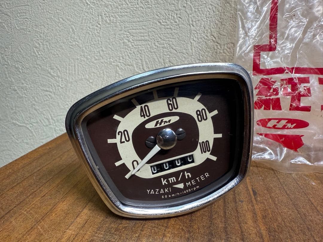 YAZAKI METER矢崎　HONDAスーパーカブ純正/当時物/未使用品