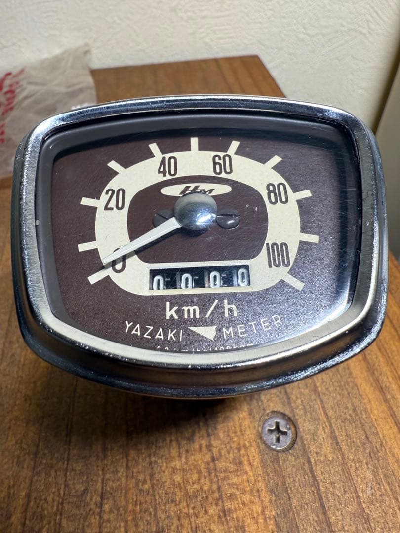 YAZAKI METER矢崎　HONDAスーパーカブ純正/当時物/未使用品
