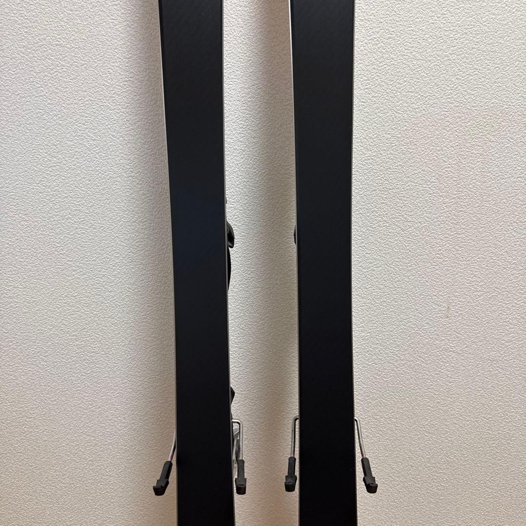 OGASAKA スキー板 『覇』Keos 155cm 赤黒 + 紫スキー用ポール