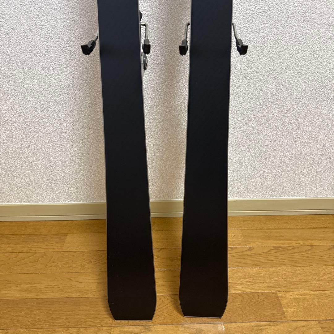 OGASAKA スキー板 『覇』Keos 155cm 赤黒 + 紫スキー用ポール