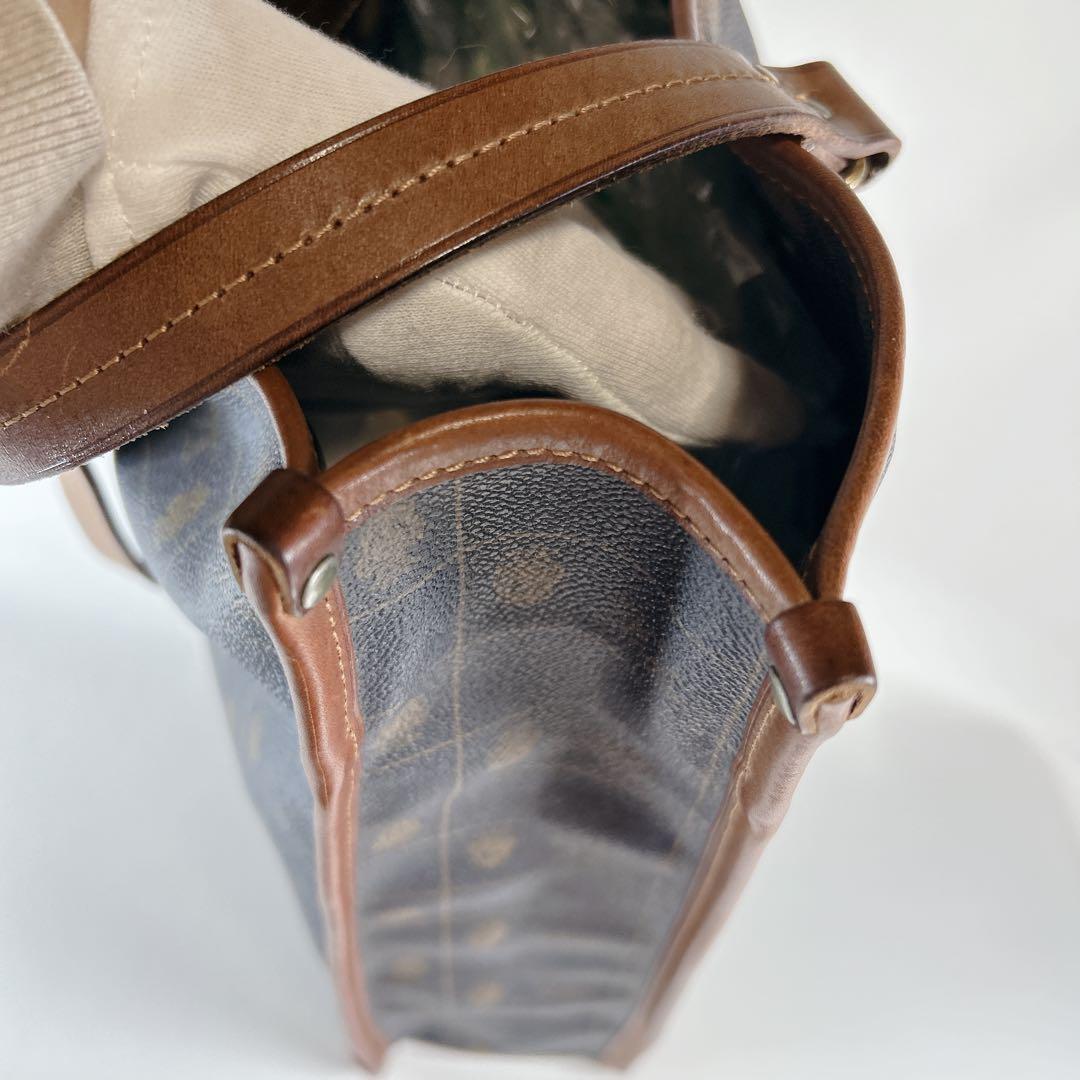 希少モデル フェリージ Felisi ロゴ柄 縦型トートバッグ 大きいサイズ