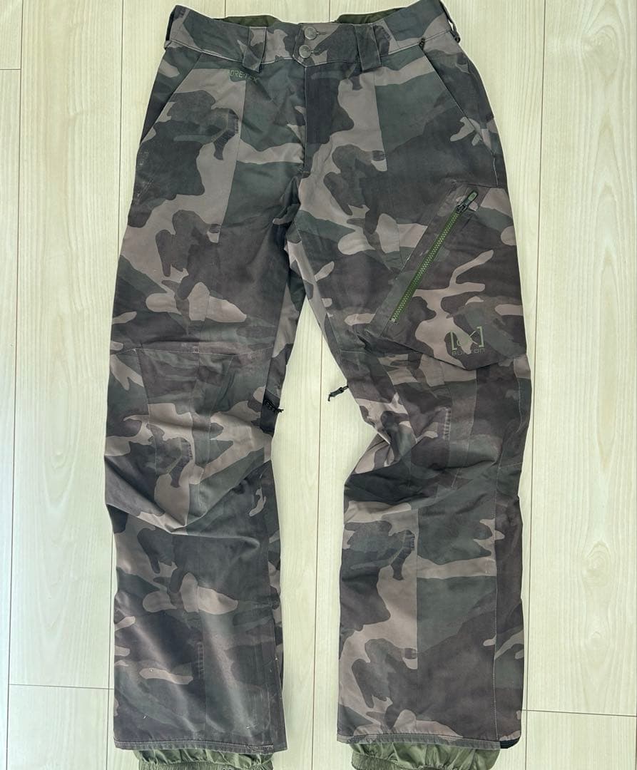 BURTON ak CYCLIC カモフラ 迷彩 セットアップ ゴアテックス