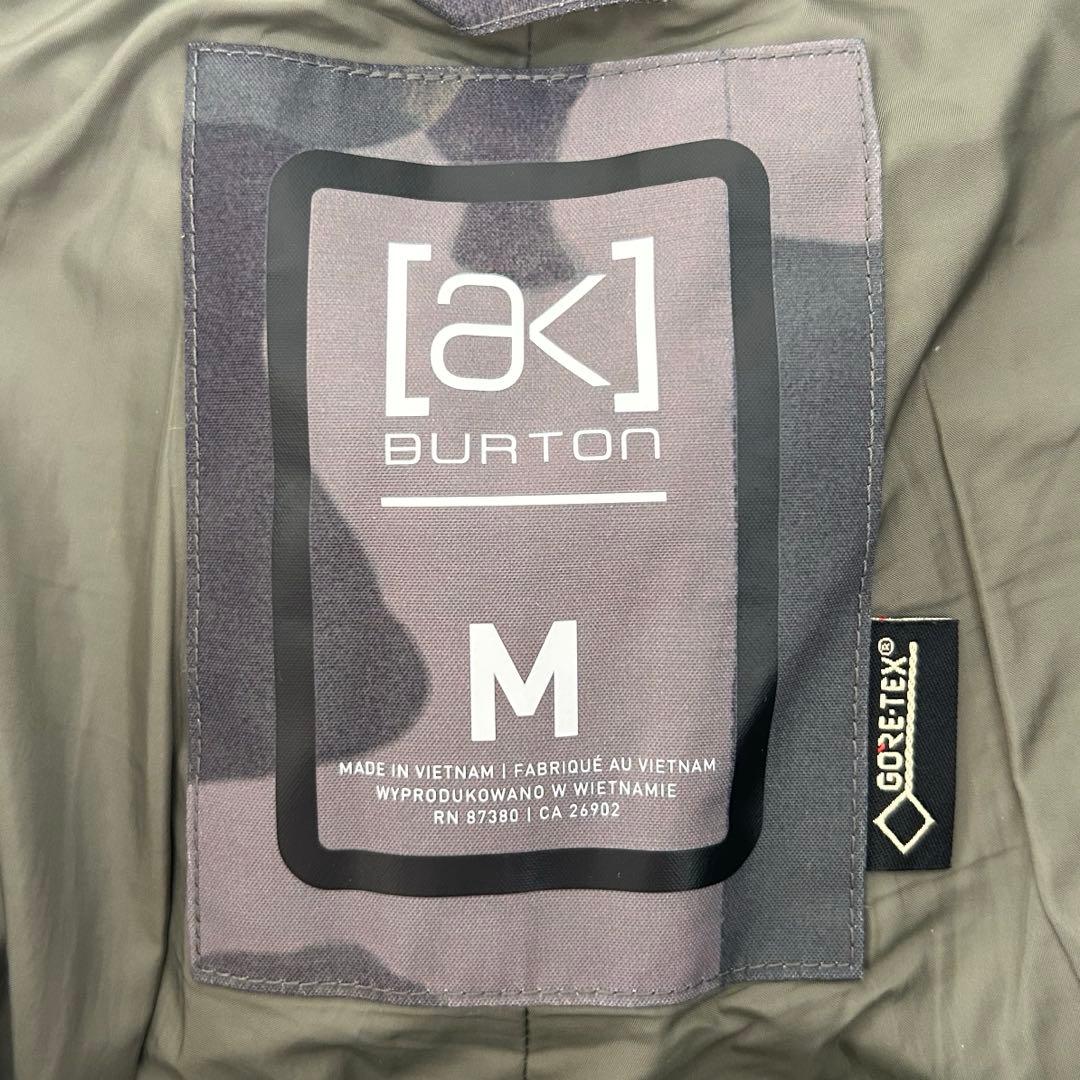 BURTON ak CYCLIC カモフラ 迷彩 セットアップ ゴアテックス